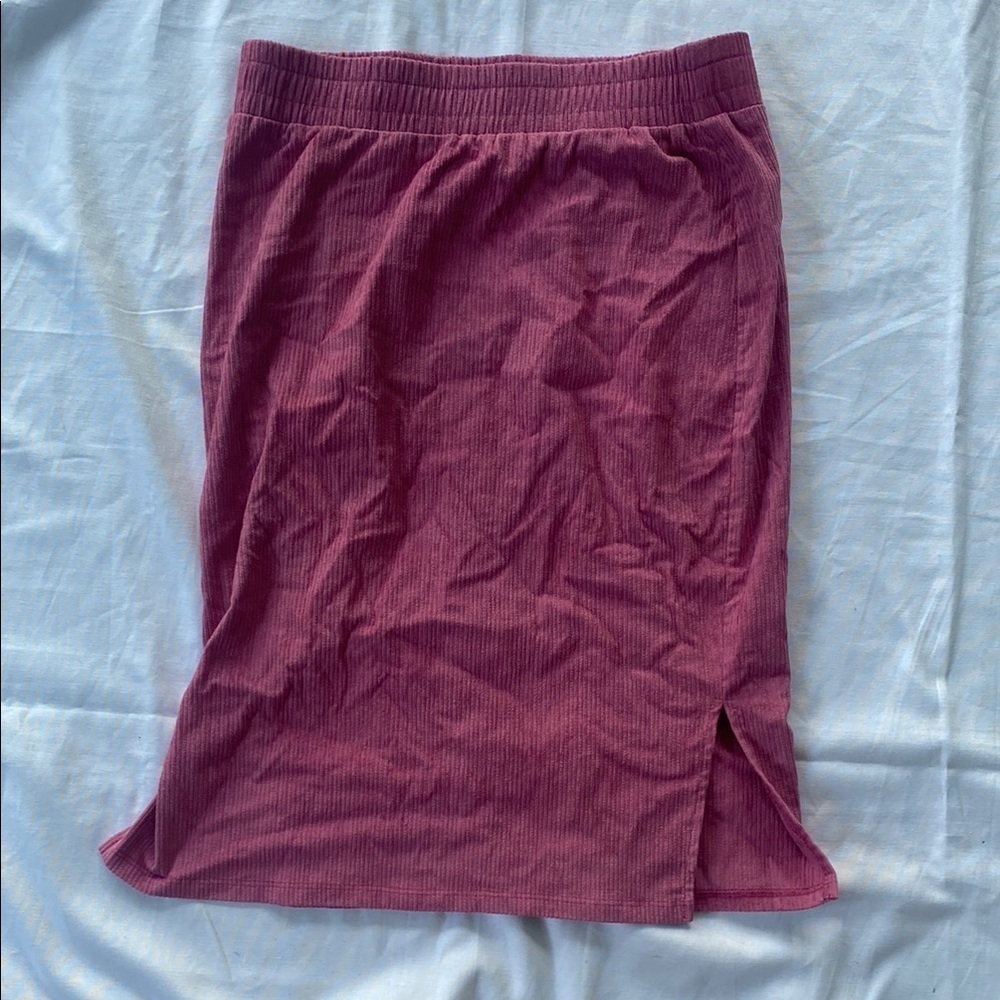 Margaret M Elegant Plum Skirt